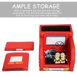 Fotoliu Masina de Pompier cu cardu de lemn si cu 2 compartimente de stocare Fire Engine Sofa